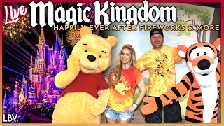 🔴LIVE: From Magic Kingdom | Happily Ever After Fireworks Plus Rides &amp; More!