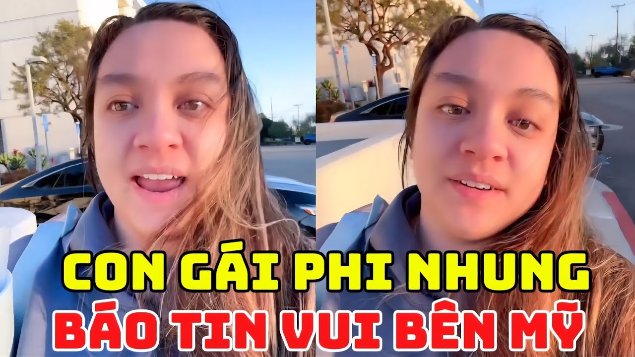 🔴 Con gái PHI NHUNG Wendy Phạm báo tin vui bên Mỹ
