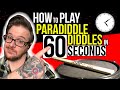 How to Play Paradiddle Diddles in 1 Min. (2020)