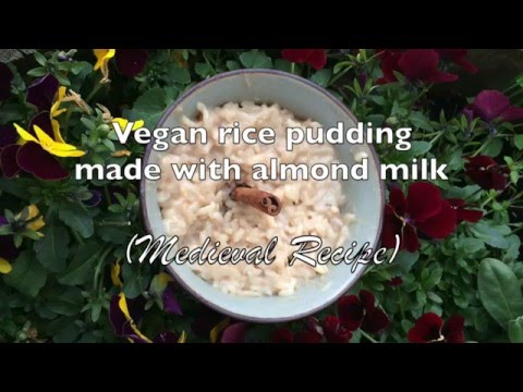 How to make Vegan Rice Pudding with Almond Milk