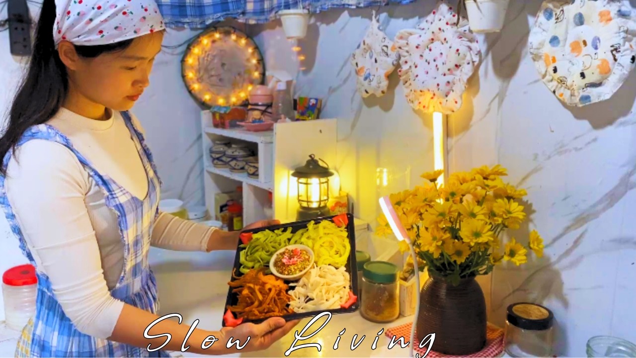 Seasonal Slow Living I From Village Market to Table I Authentic Vietnamese Cooking I Winter Garden🌿