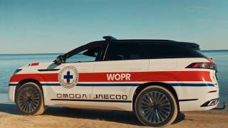 JAECOO 8 Super Hybrid w służbie bezpieczeństwa nad wodą | OMODA & JAECOO × WOPR 🚨