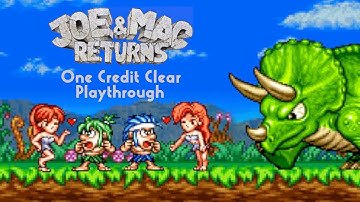 Joe and Mac Returns (Arcade) | 1CC Playthrough