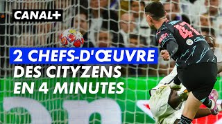 Thumbnail for Les 2 buts fous en 4 minutes de Manchester City - Ligue des Champions 2023-24 (1/4 de finale aller)
