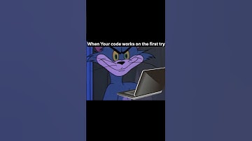 When your code works on the first try