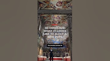 3D conclave: what it looks like to elect a new pope