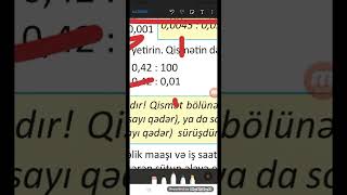 5Ci Sinif Riyaziyyat Onluq Kəsrin Onluq Kəsrə Bölünməsi Səhifə 106