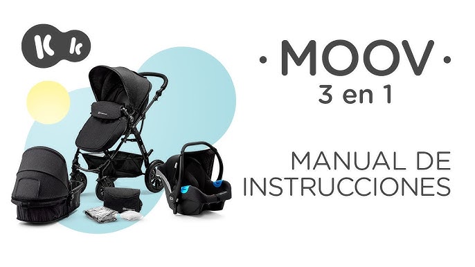 Kinderkraft Carrito Bebé 3 Piezas MOOV