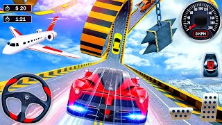 Muscle Car Mega Ramp Stunt Simulator 2022 - Impossible Car Racing Tracks 3D - Android GamePlay screenshot 5