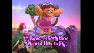 McDonald's Birdie Learns To Fly 80s Commercial (1989)