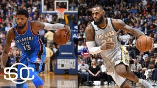 Lakers making room for Paul George and LeBron James with Cavaliers trade? | SportsCenter | ESPN