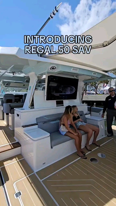 The @RegalMarine 50 SAV is here and it is a SIGHT TO SEE at #pbibs #shys