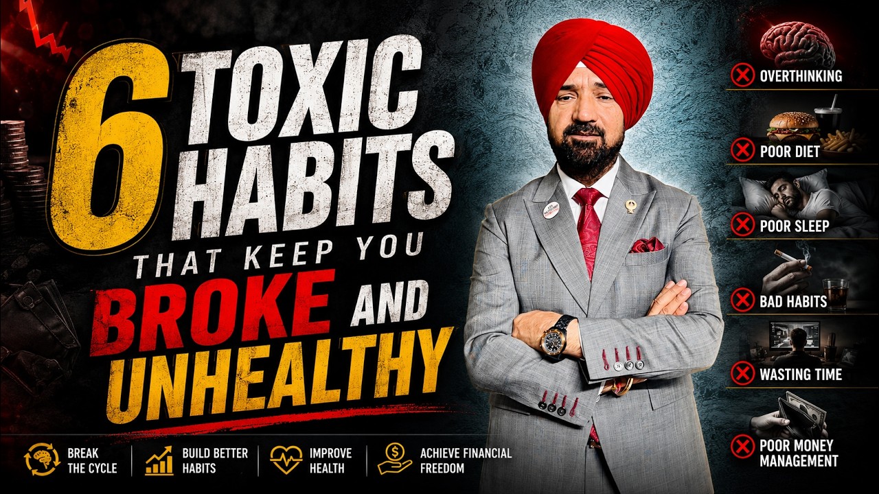 Stop These 6 Habits If You Want to Get Rich and Fit | Gurmukh Singh Vij