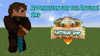 Application video for Antique smp ||Hgamer|| #application #first video screenshot 3