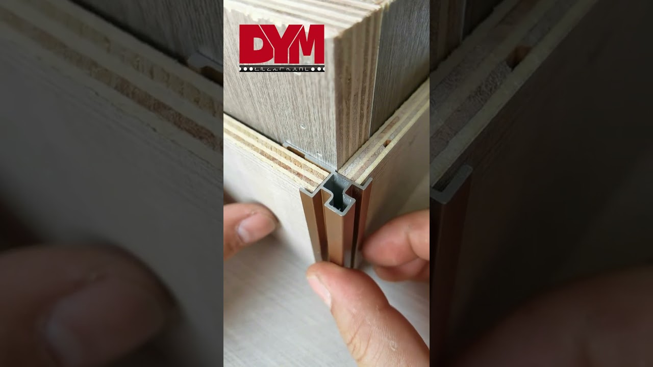 Discover the Elegance of DYM Aluminum Wall Trim Profiles | Installation Tutorial