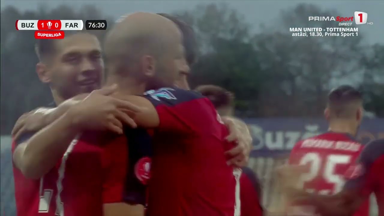 Gloria Buzău 1-0 FC Farul Constanța