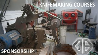 BIG ANNOUCEMENTS, Classes, Sponsorship, heat treating and more