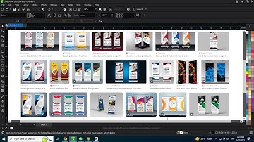 How to Create Stand Banner Design Using Coreldraw - Ahsan Sabri
