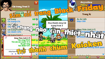 Ngọc rồng online - Dân cày chay NRO lên mua cải trang này trong ngày Black Friday | Đừng bỏ lỡ nhé!!