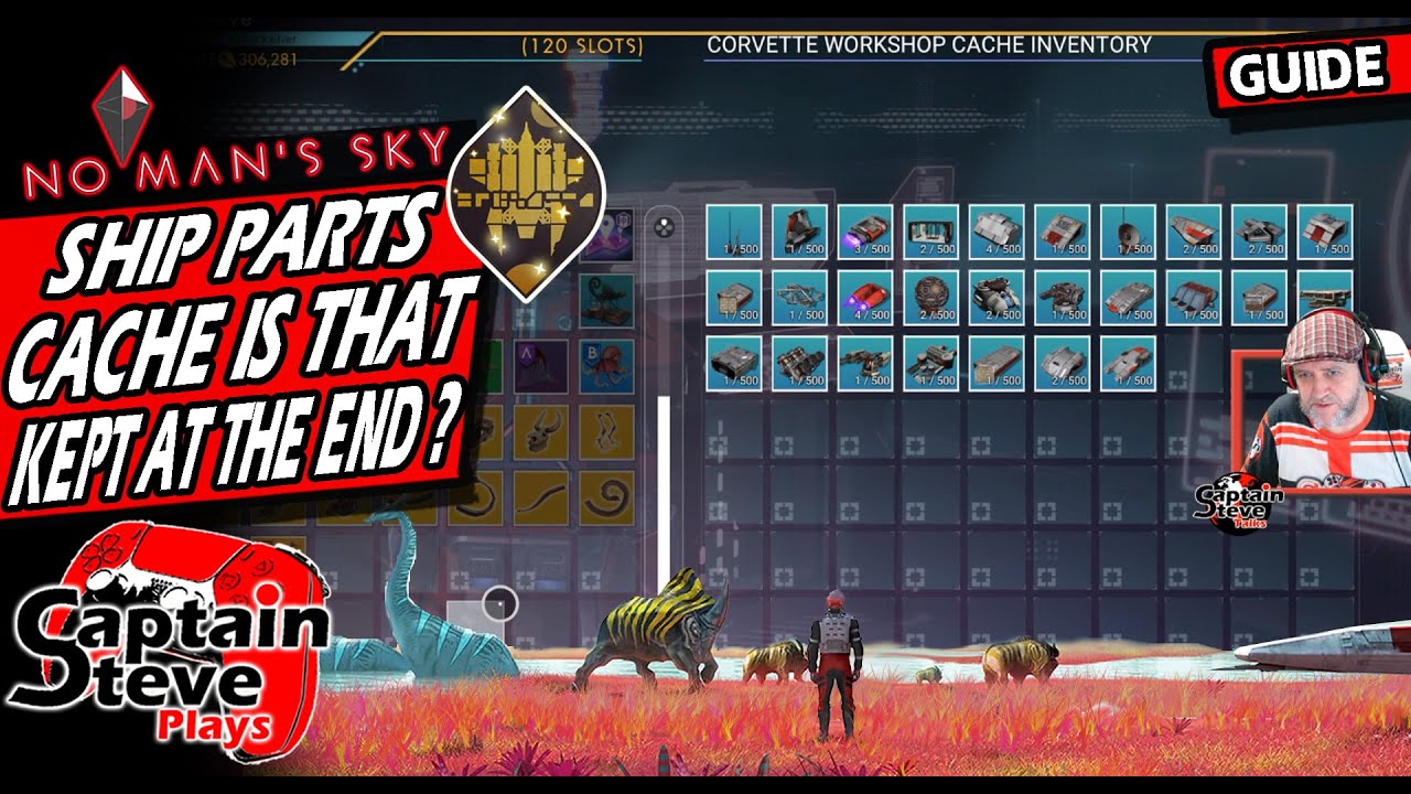 No Man's Sky Corvettes - Ship Parts Cache - Does That Get Kept After ...