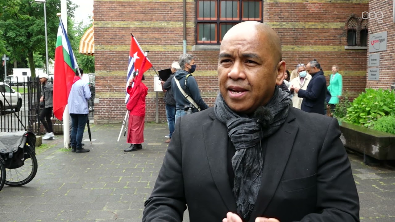 Molukse vlag gehesen op stadhuis: “samen nieuwe geschiedenis schrijven!”
