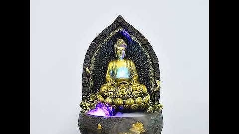 Thác nước phong thủy Đức Phật Thủ Ấn - Thacnuocphongthuy.vn