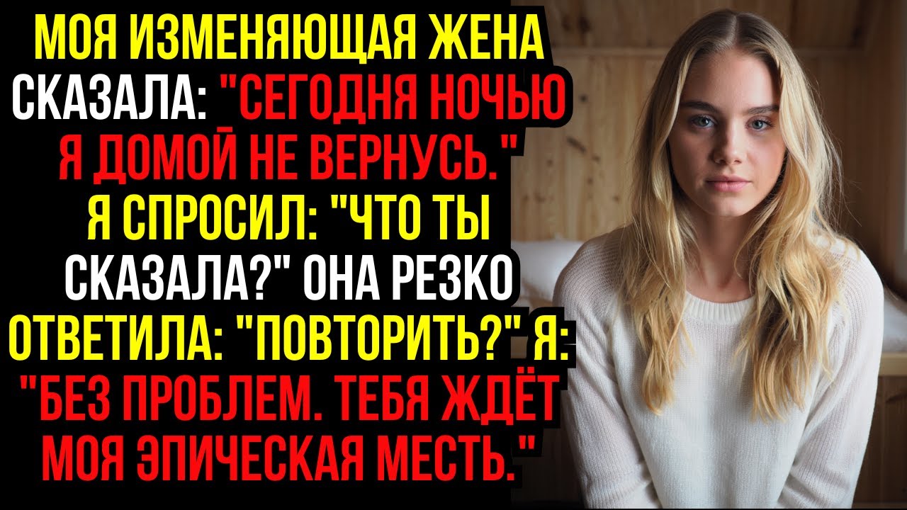 Моя Изменяющая Жена Сказала: 