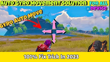 bgmi gyro auto moving problem | bgmi gyro problem solve | bgmi gyro reverse glitch | gyro delay