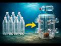 How to Turn 6 Plastic Bottles into a Powerful Fish Trap 🎣 | Simple & Effective | Camping Essential