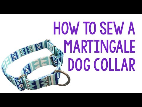 How to Sew a Martingale Collar - YouTube