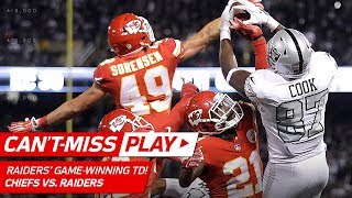 You really won't believe this spectacular, game-winning touchdown
drive orchestrated by the oakland raiders in week 7 of 2017 nfl
season. watch full game...