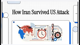 NoteBooLM - U S  military strike against Iran was postponed -  How Iran Survived US Attack