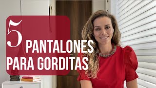 5 pantalones gorditas, para armar outfits para el diario - YouTube