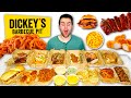 Trying Dickey's Barbecue Pit MENU for the FIRST TIME!