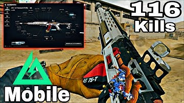116 Kills with best Ak 12 loud out in delta force mobile.