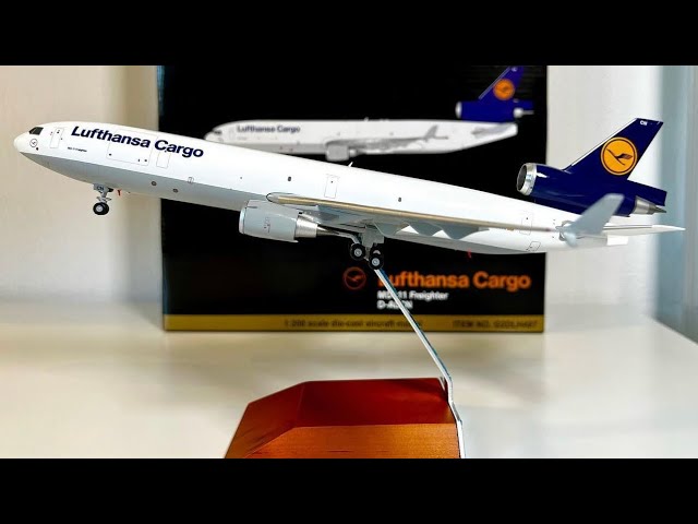 UNBOXING and REVIEW!!! Gemini Jets 1:200 Lufthansa Cargo md