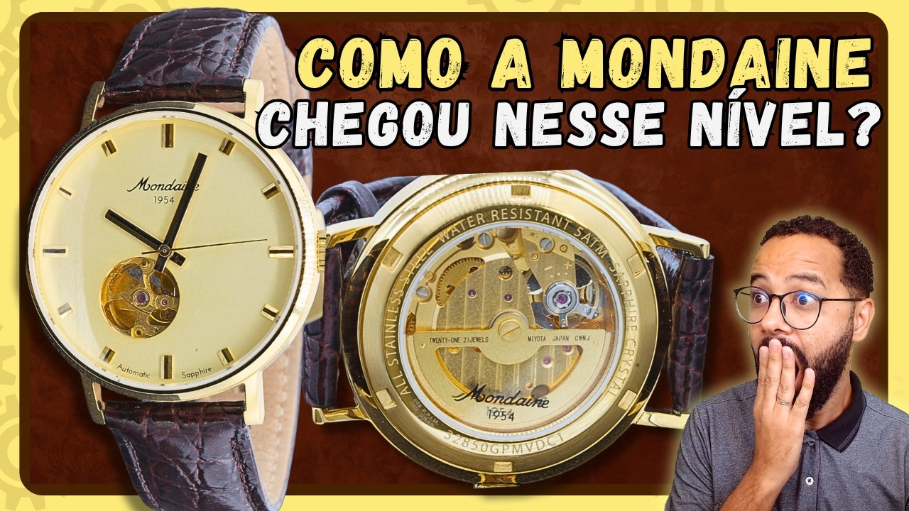 Vale a pena? Mondaine 1954 Open Heart, Banhado, Safira Miyota. Review Técnico Ezequias Relojoeiro 