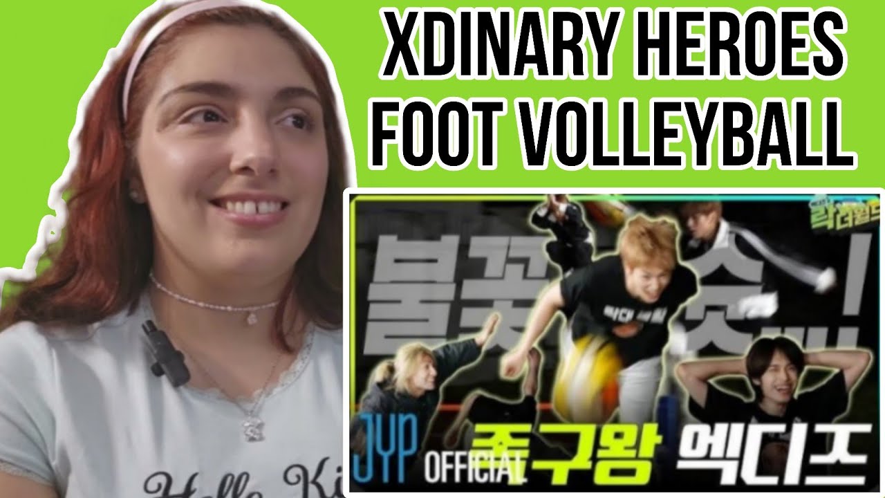  [XH's Rock The World 3] Ep.4 Showy footwork in a foot volleyball battle | XDINARY HEROES REACTION 