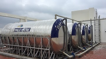 Kho Tư liệu Xây dựng - Bồn nước mái trong Chung cư cao cấp | Bồn cấp nước trong chung cư cao cấp