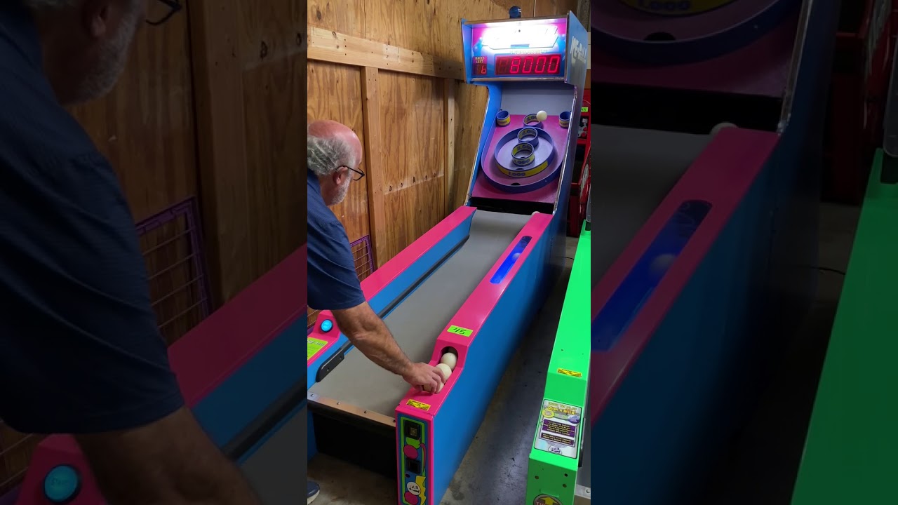 Ice Ball SkeeBall Arcade Game, Coin Operated YouTube