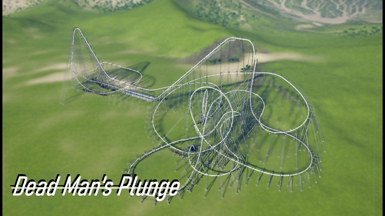 Dead Man's Plunge - Custom Dive Coaster - Planet Coaster 1 - Phase 2