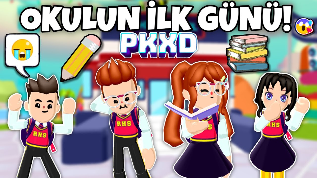 PK XD'de Okulun İlk Günü!🏫 | Ögrenci Tipleri 👩🏼‍🎓| 8 Eylül Günü Yaşanacaklar!😱 - PK XD RolePlay RP