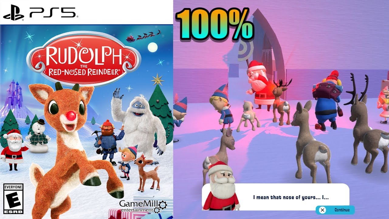 Rudolph the Red-Nosed Reindeer [51] 100% PS5 Longplay - YouTube