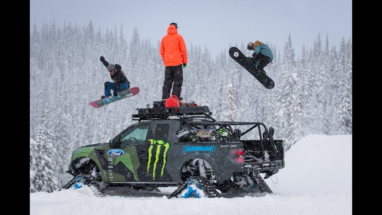 KEN BLOCK’S RAPTORTRAX SHREDFEST WITH ZAK HALE & ETHAN DEISS