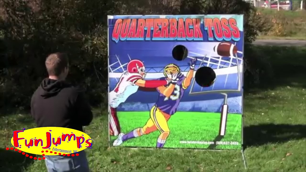Throw N Score Quarterback Toss Carnival Game Rentals Minnesota YouTube