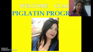 PIGLATIN program in JAVA||String Program for ICSE & ISC