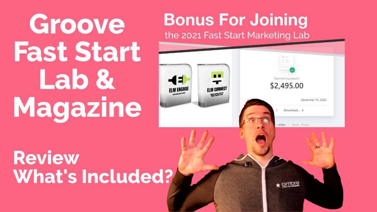 Groove Magazine and Groovefunnels FastStart Marketing Lap - Review