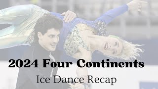 2024 Four Continents - Ice Dance Recap