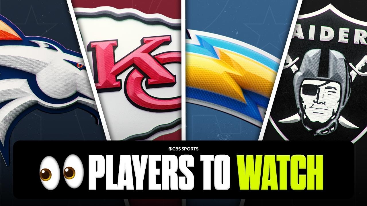 Preseason players to watch for every AFC West team 👀