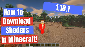How to install shaders in minecraft!(Java Edition 1.18.1)